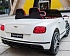Электромобиль Bentley Continental Supersports белого цвета  - миниатюра №8